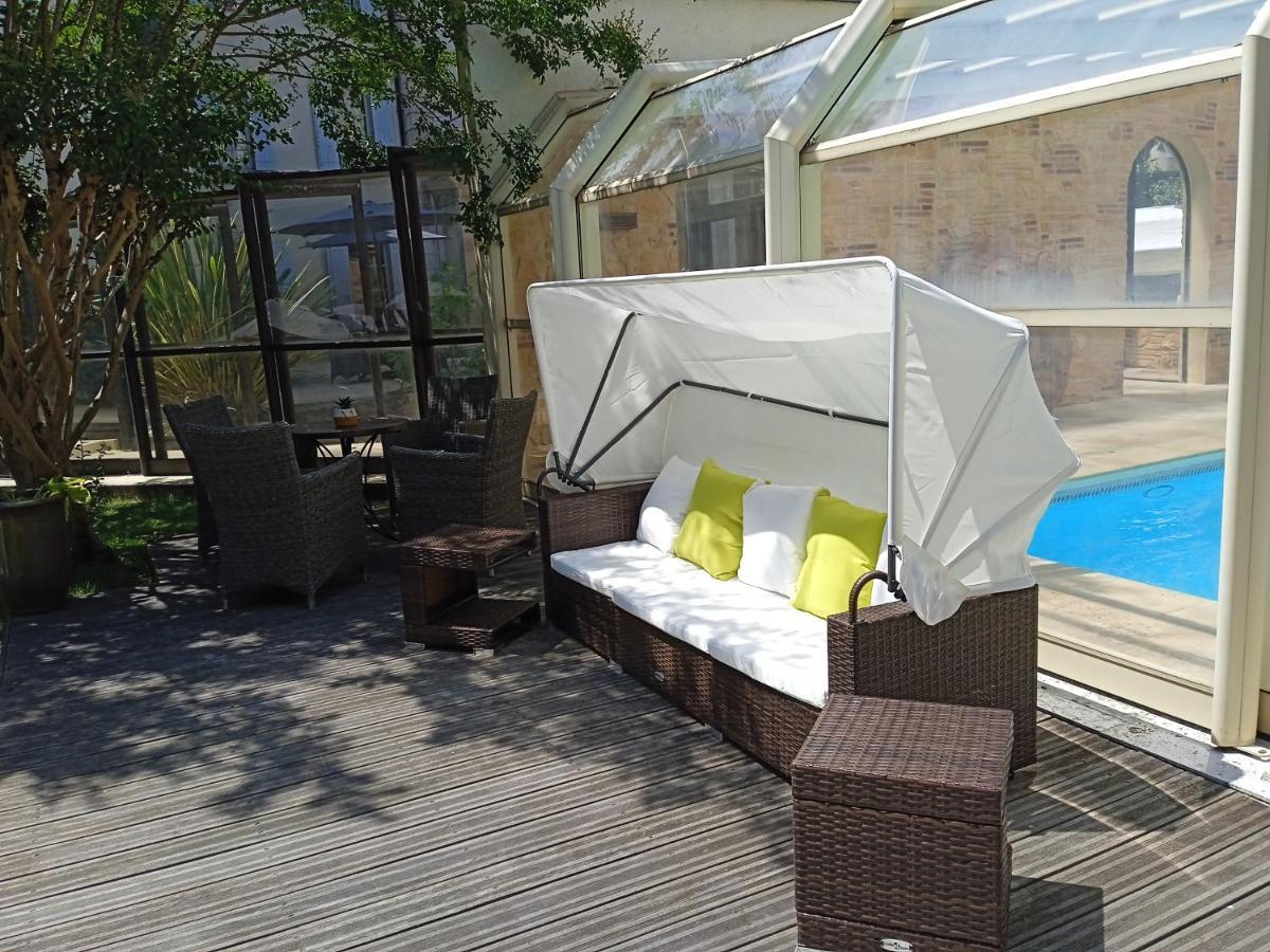 Au Grand Hotel De Sarlat - Pavillon De Selves Exterior foto